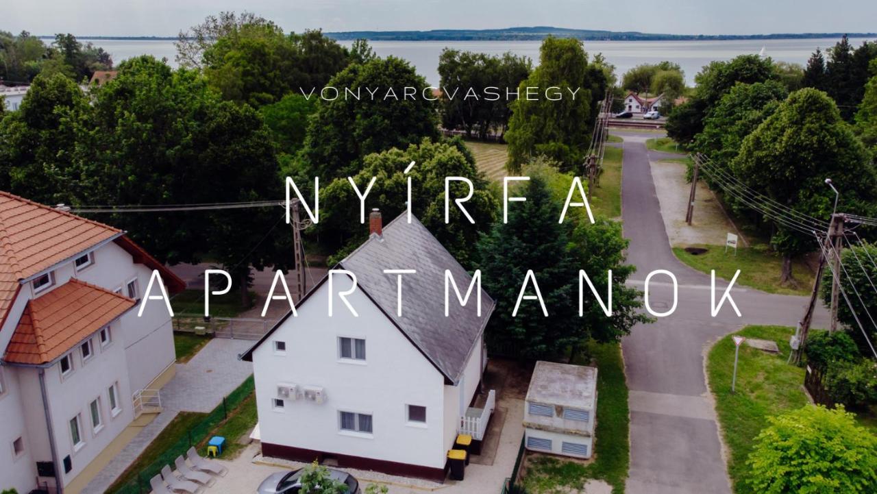 Nyirfa Apartman Vonyarcvashegy Eksteriør billede